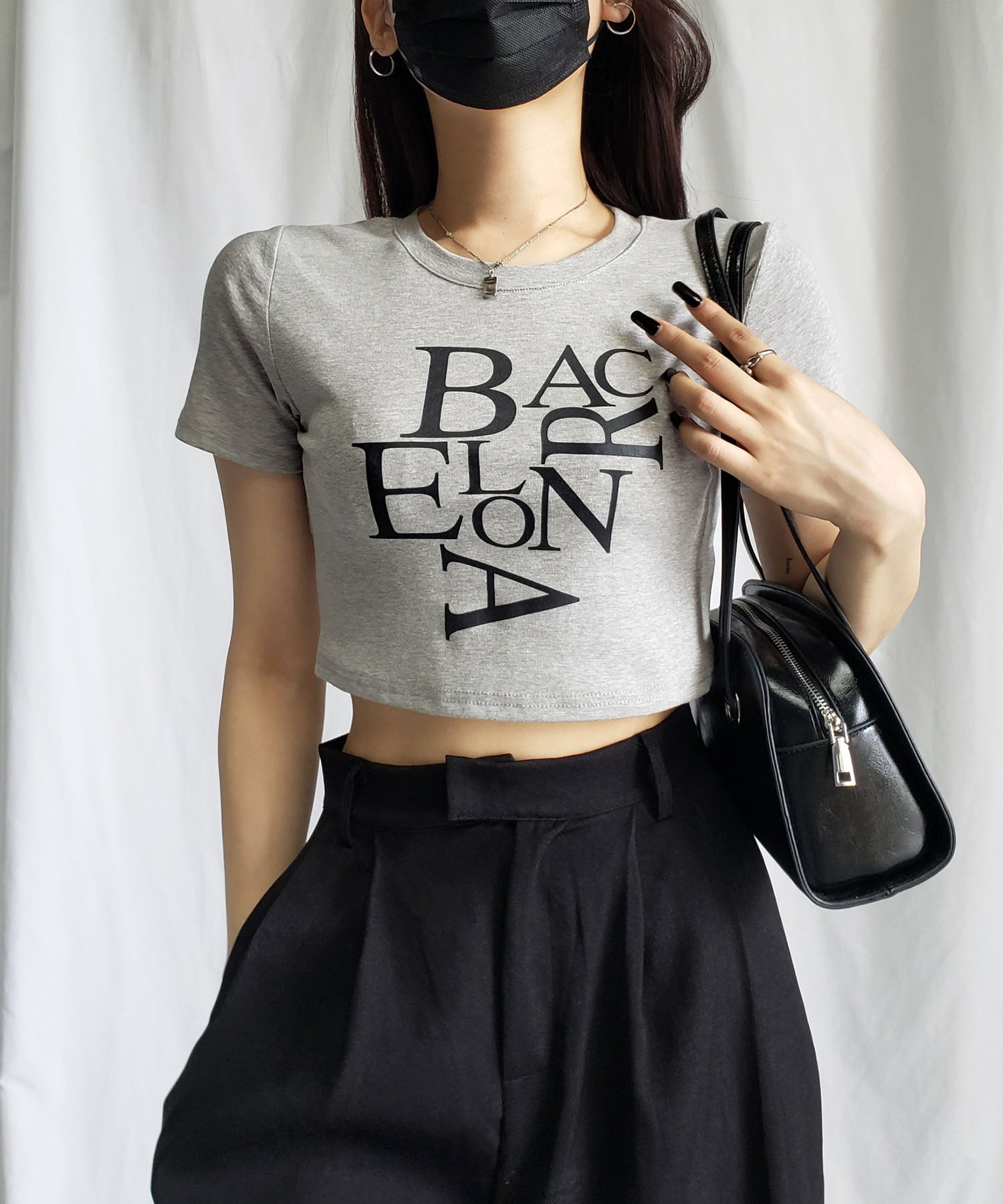 【 ４color 】BACロゴレタリングショートＴシャツ