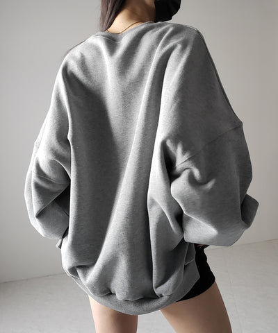 【 ２color 】BACロゴレタリングビッグスウェット ／ BAC logo lettering big sweatshirt