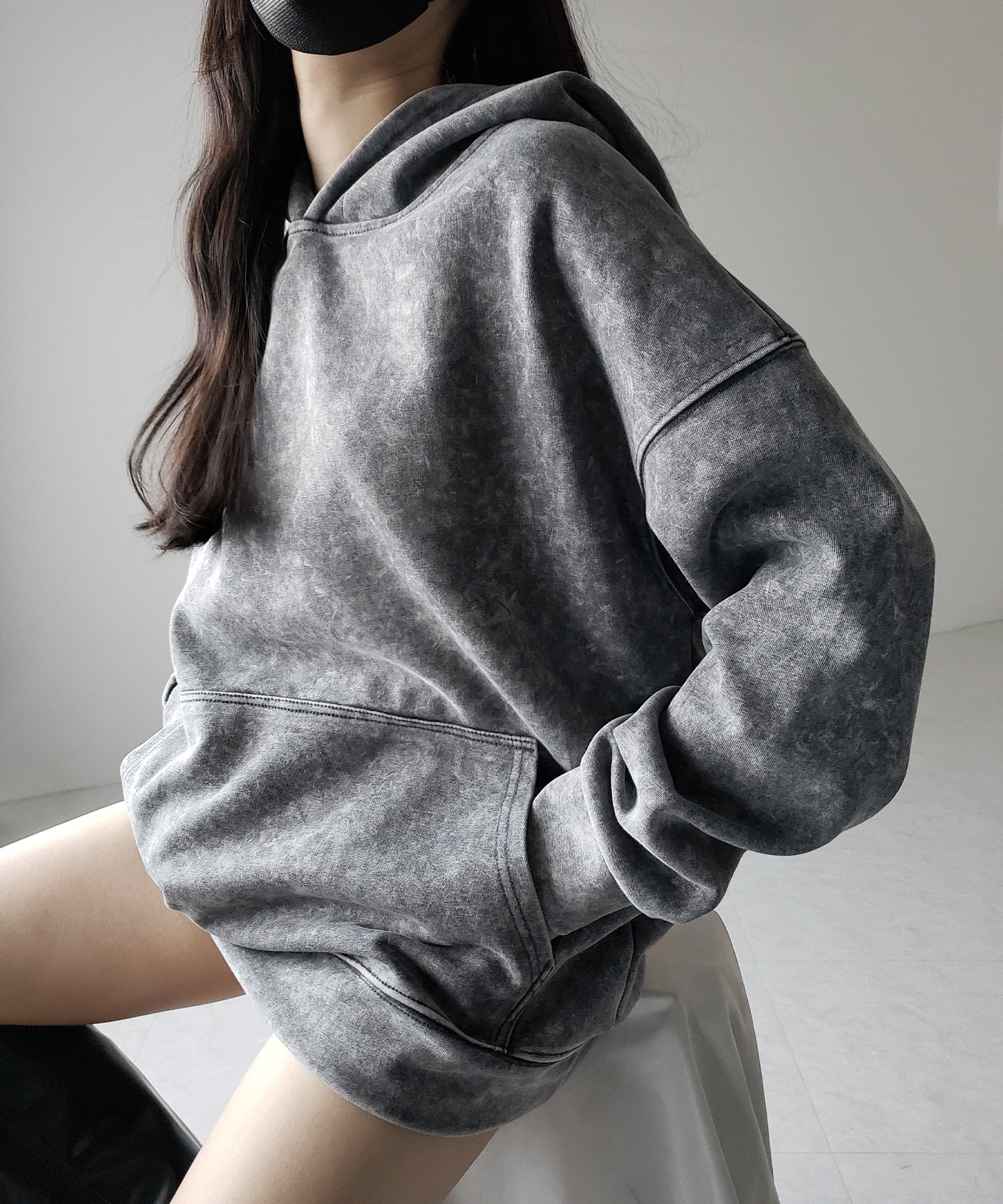 【 ２color 】ピグメントヴィンテージスウェットパーカー ／ pigment vintage sweat hoodie
