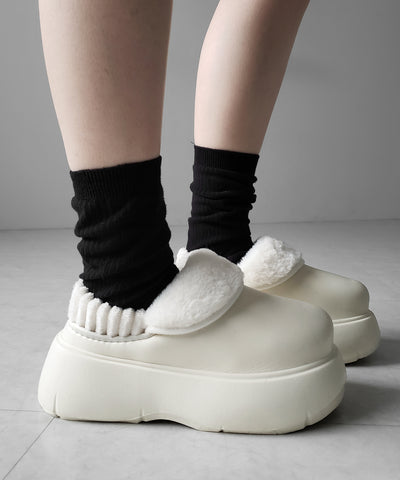 厚底EVAボアサボスリッポン ／ platform EVA boa sabo slipons