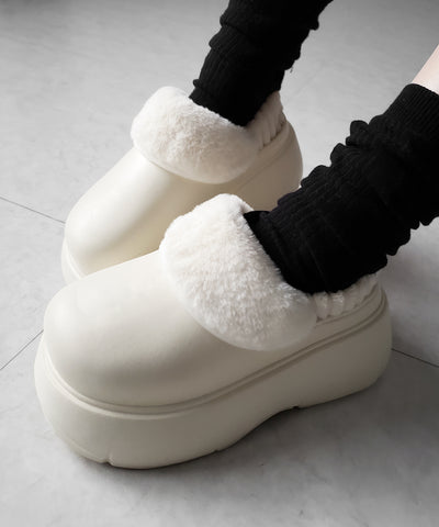 厚底EVAボアサボスリッポン ／ platform EVA boa sabo slipons