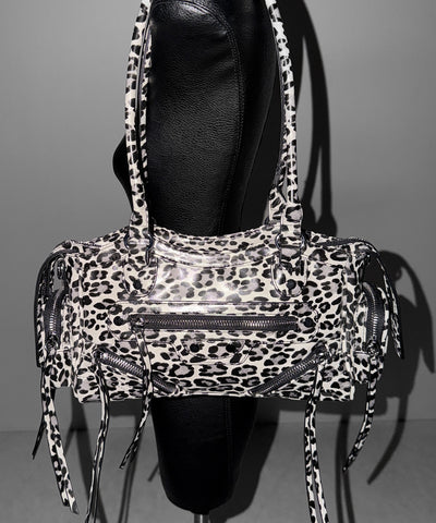 【 ショルダーストラップ付き２WAY 】ヴィンテージアウトポケットグランジボストンショルダーバッグ／ vintage out pocket grunge boston shoulder bag