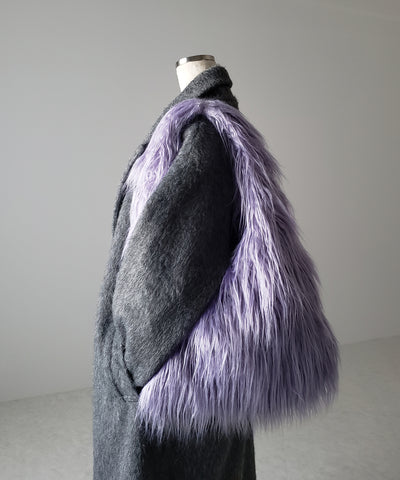 【 ５color 】シャギーファーワンハンドルショルダーバッグ ／ shaggy fur onehandle shoulder bag
