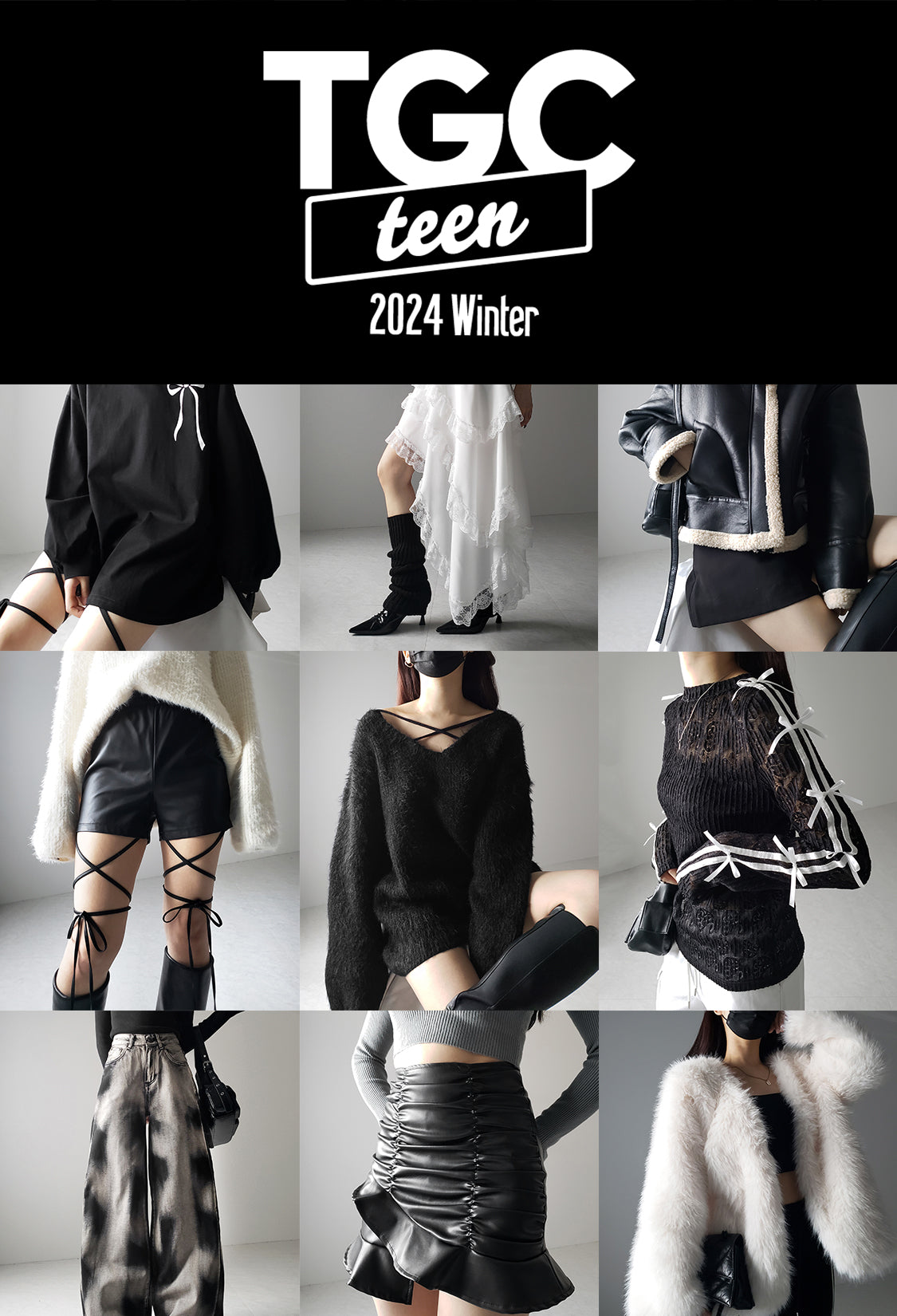 melt the lady logo gradation skirt black スカート｜その他