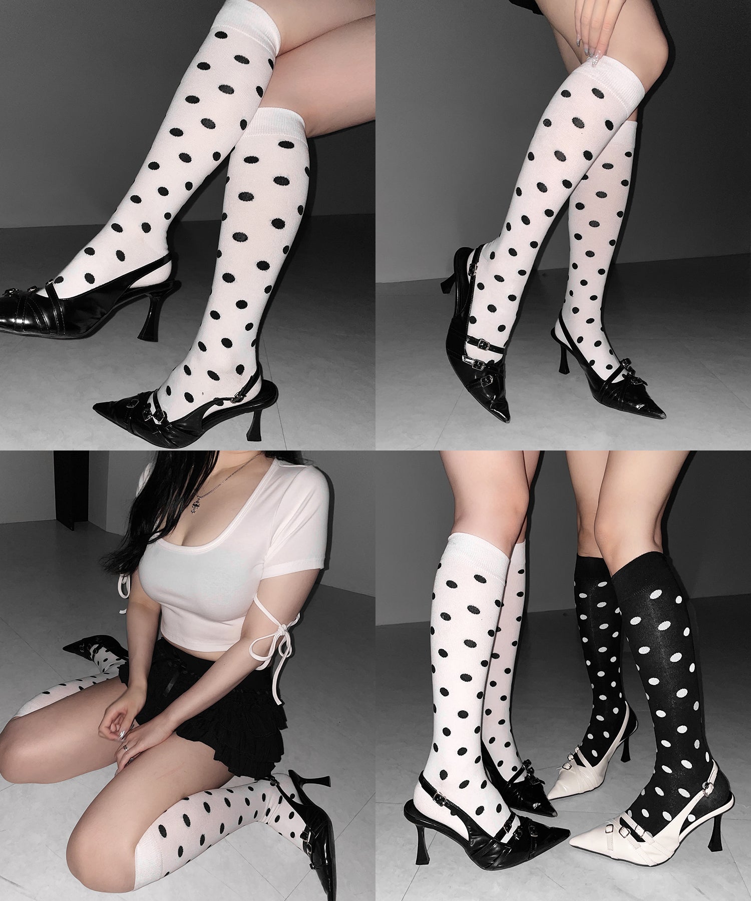 ドットハイソックス ／ DOT high socks