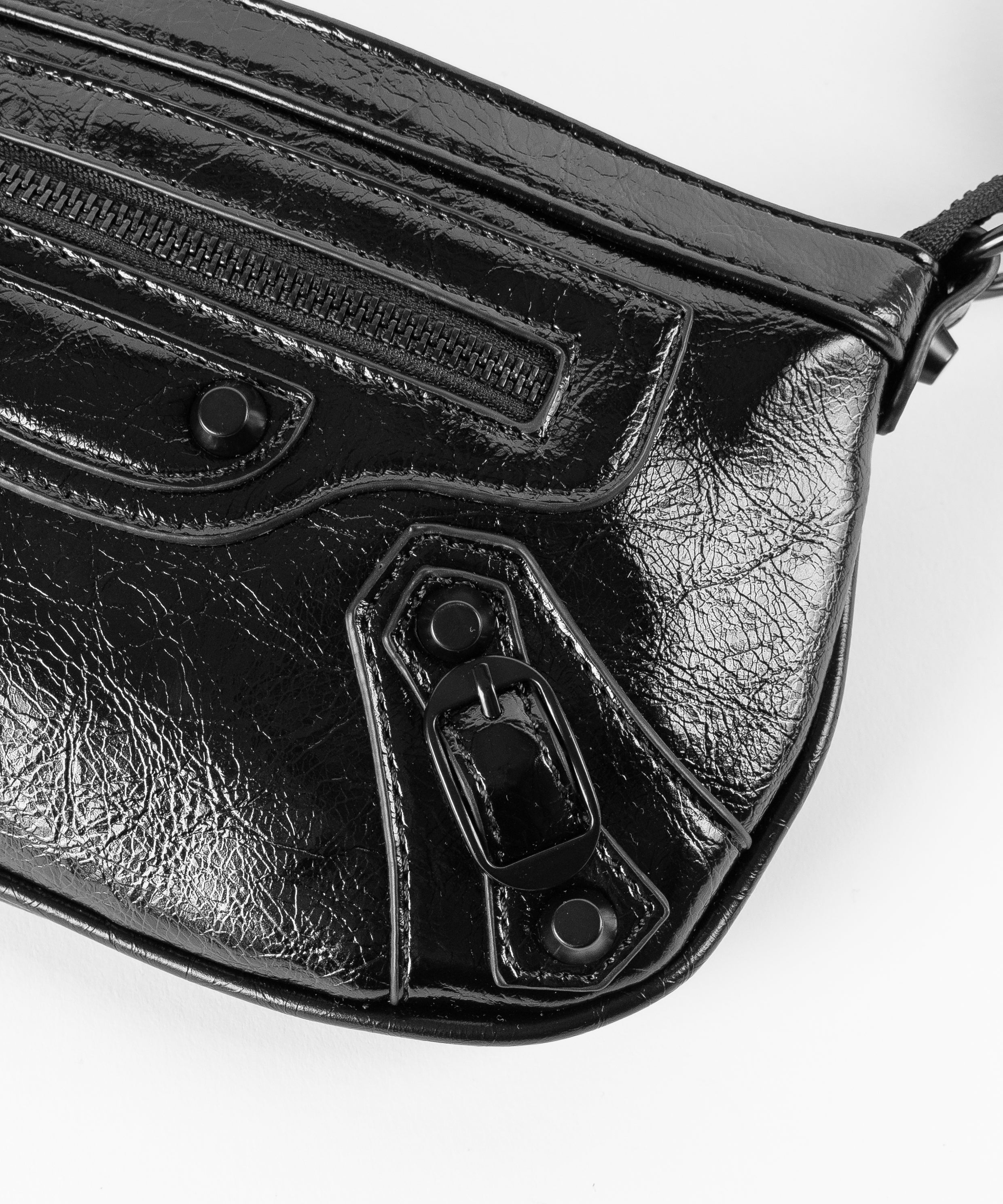 【 ショルダーストラップ付き２WAY 】ヴィンテージライクグランジミニハンドバッグ／ vintage like grunge mini hand bag