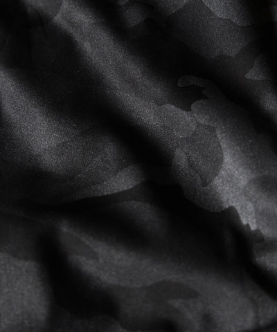 ロゴガーターカモフラタックワイドパンツ ／ logo garter camouflage tuck wide pants