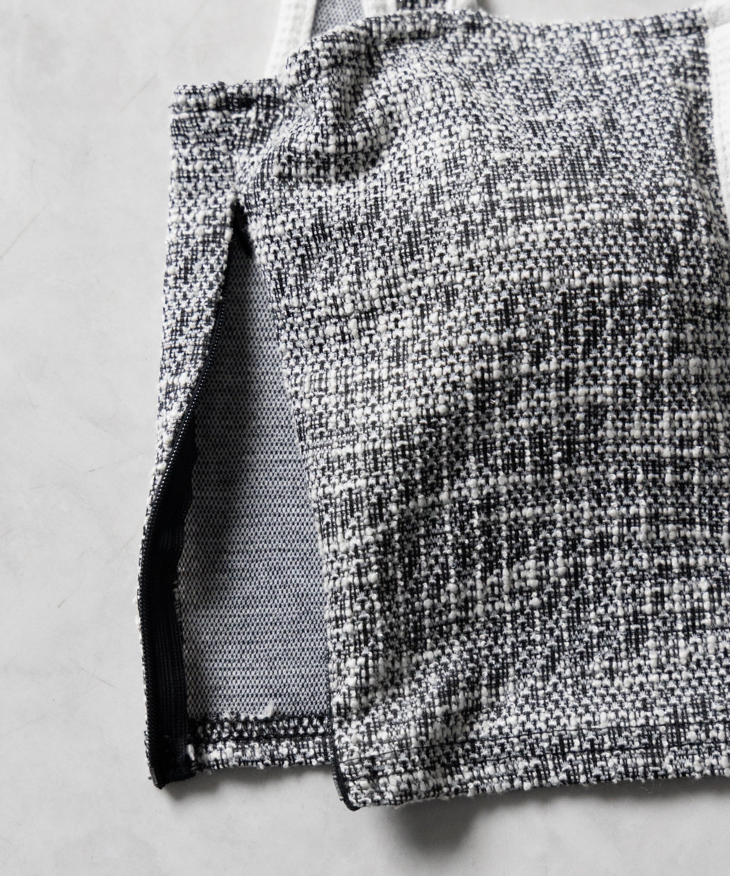 【 セットアップ】ツイードボタンショートビスチェ ＋ ミニスカート ＳＥＴ ／ 【 SETUP 】tweed button short buister ＋ mini skirt SET