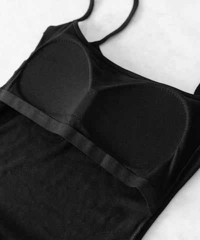【 ２点セット 】レイヤードメロースリムカーディガン＆キャミソール SET ／ layered mellow slim cardigan & camisole SET