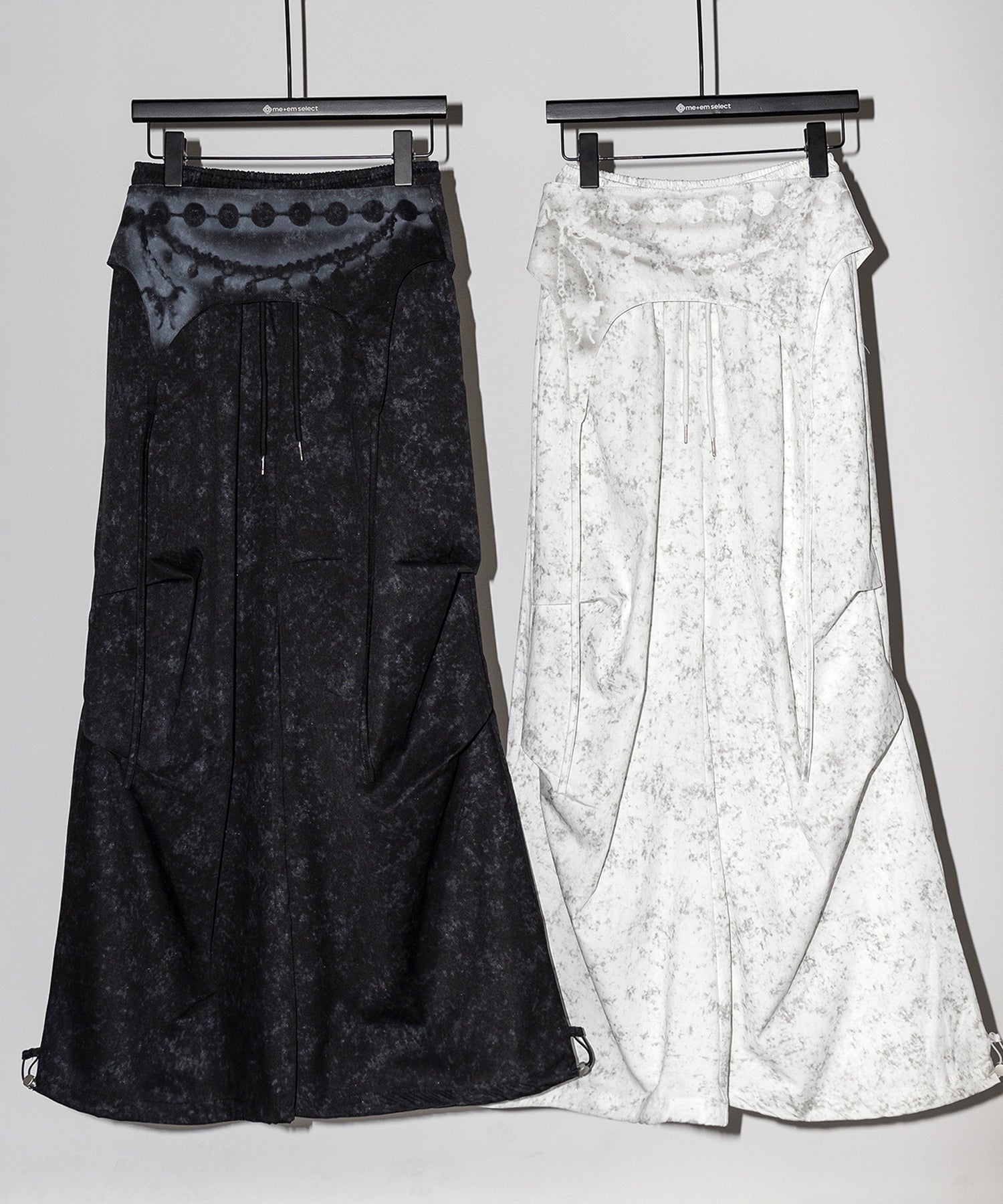 ガーターレイヤードヴィンテージタックワイドパンツ ／ garter layered vintage tack wide pants