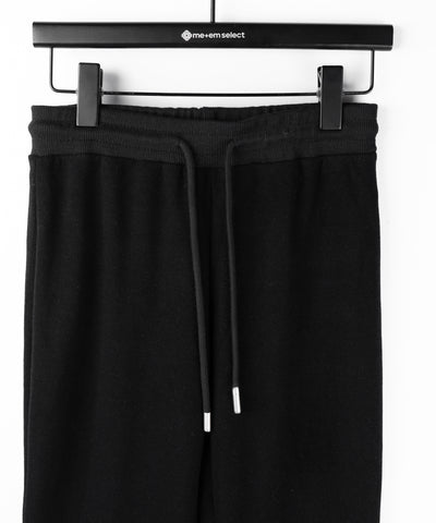 【 セットアップ 】ファーフードショートパーカー＆スウェットフレアパンツ ／ Fur short hoodie ＆ sweat flare pants SETUP