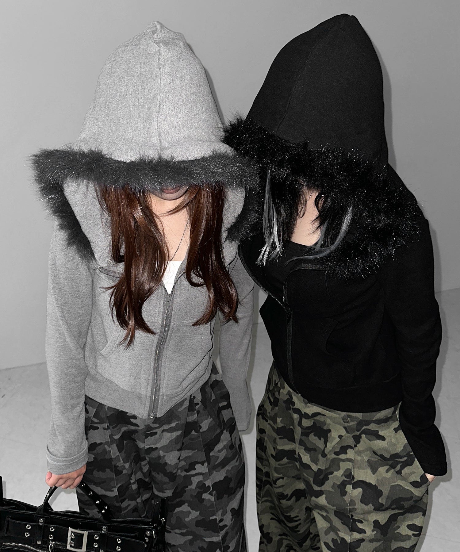 【 ２color ／ ４size 】ダブルタックヴィンテージカモフラージュワイドパンツ ／ double tuck vintage camouflage wide pants