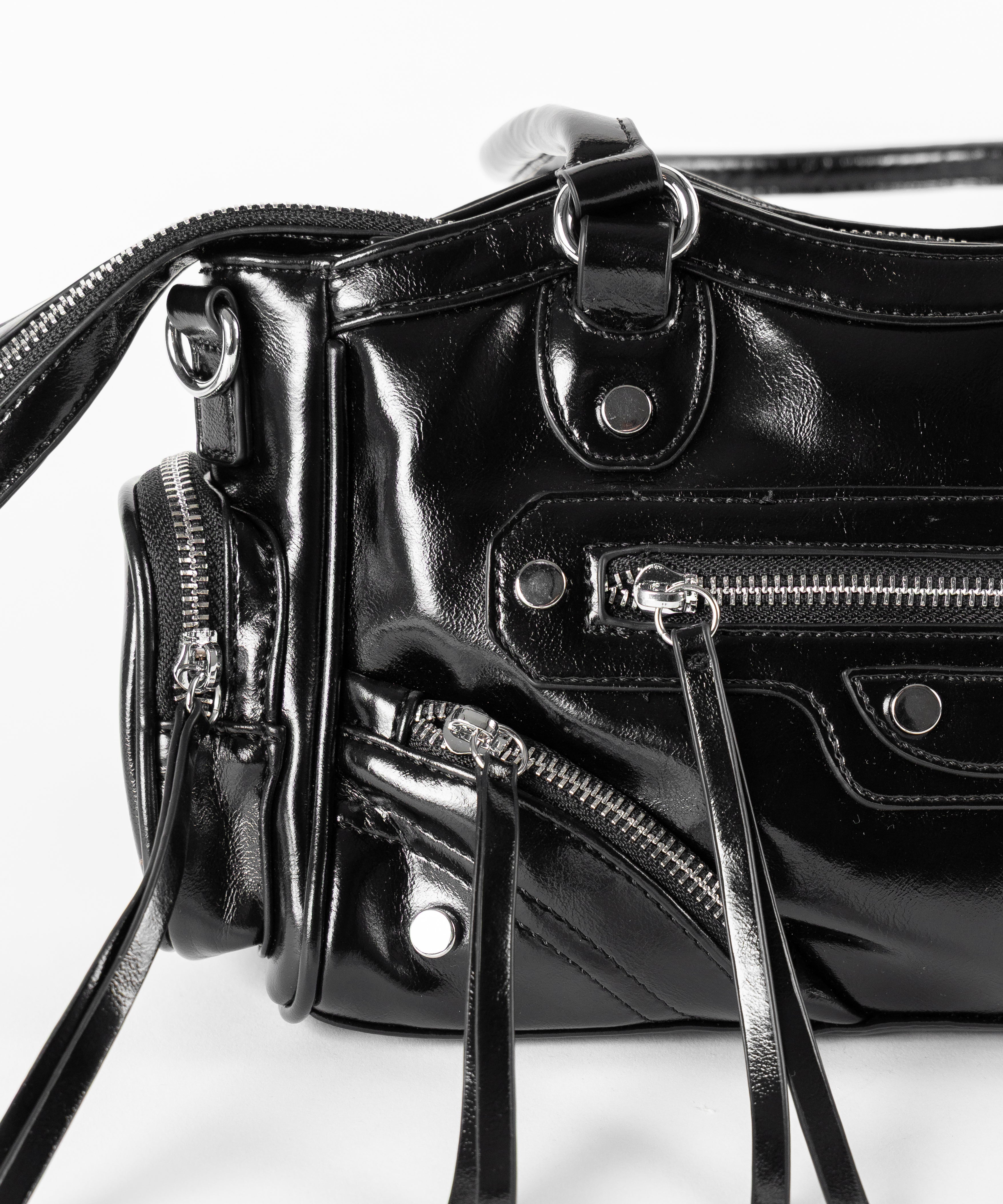 【 ショルダーストラップ付き２WAY 】ヴィンテージアウトポケットグランジボストンショルダーバッグ／ vintage out pocket grunge boston shoulder bag
