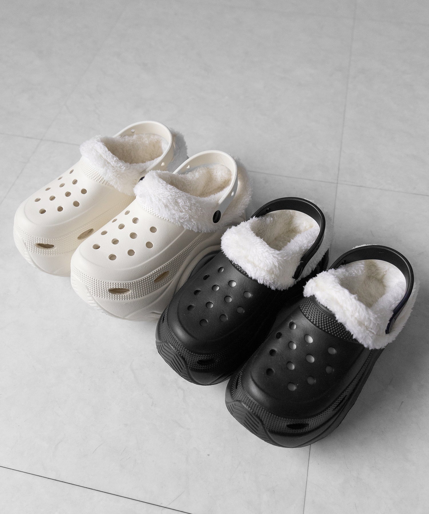 厚底スニーカーソールボアクロッグサンダル ／ platform sneaker sole boa clog sandals