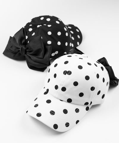 ドットバックリボンキャップ ／ DOT back ribbon CAP