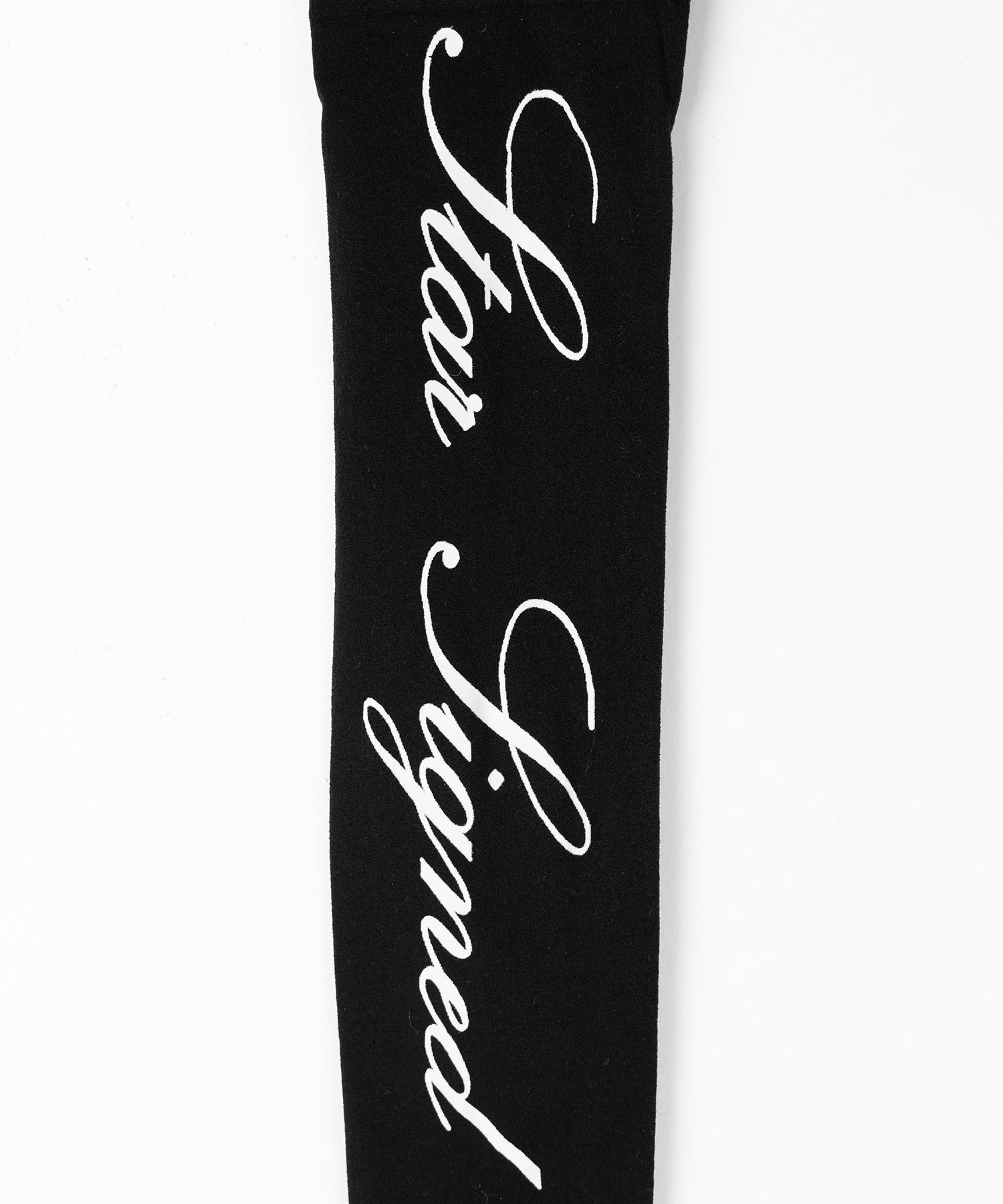 【 選べる３柄アソート 】レタリングロゴシアーニーハイソックス ／ lettering logo sheer knee high socks