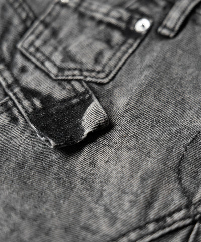 【 ２color 】ヴィンテージドッキングウォッシュデニムバッグ ／ vintage docking washed denim bag