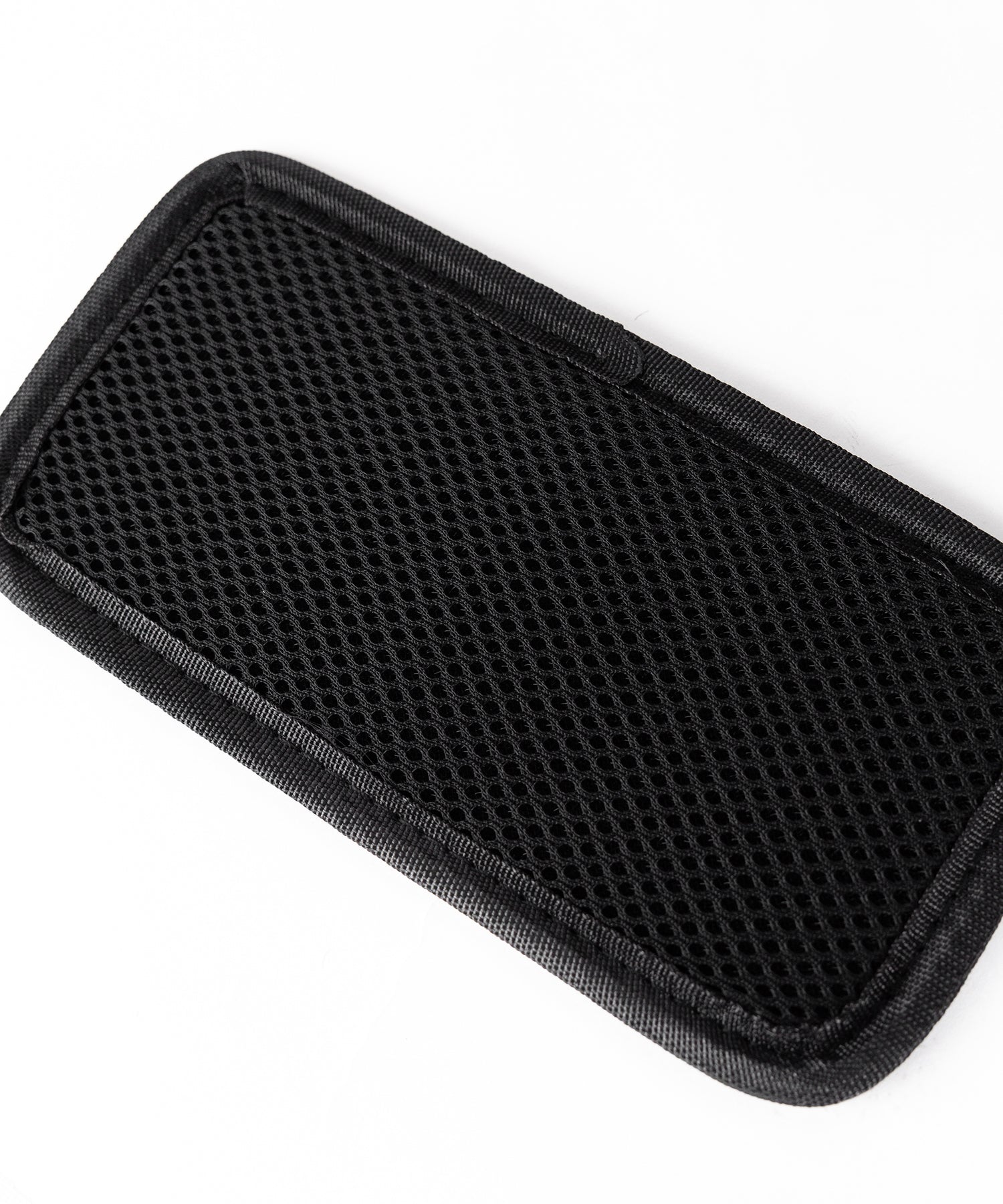 クリアポケット付きレタリング刺繍ショルダーバッグ ／ clear pocket lettering embroidery shoulder bag