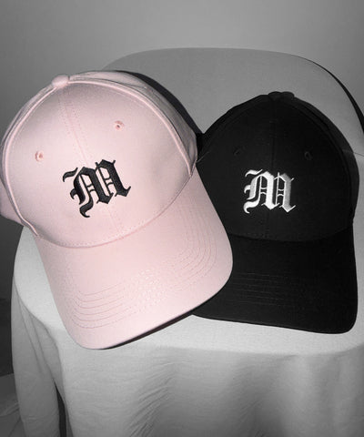 【 新色ピンク追加！ 】M LOGO embroidery CAP ／ M LOGO 刺繍キャップ