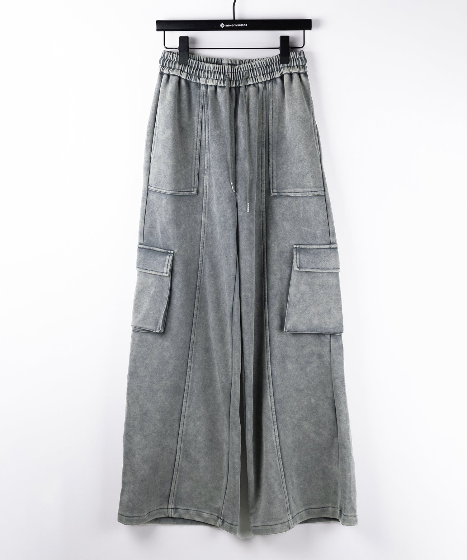 ピグメントヴィンテージヘビーワイドカーゴスウェットパンツ ／ pigment vintage heavy wide cargo sweatpants