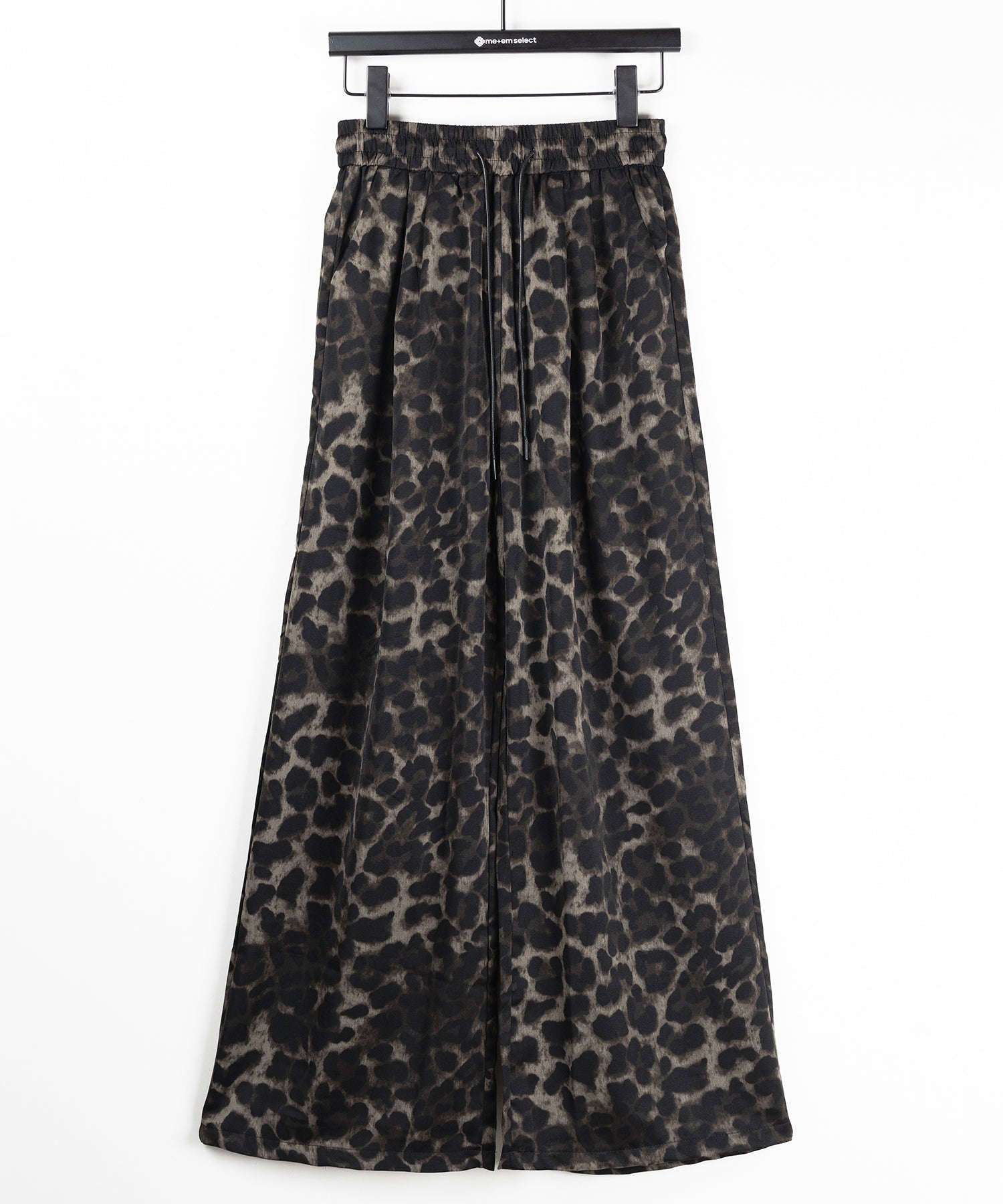 ヴィンテージレオパードリラクシーワイドイージーパンツ ／ vintage reopard relaxy wide easy pants
