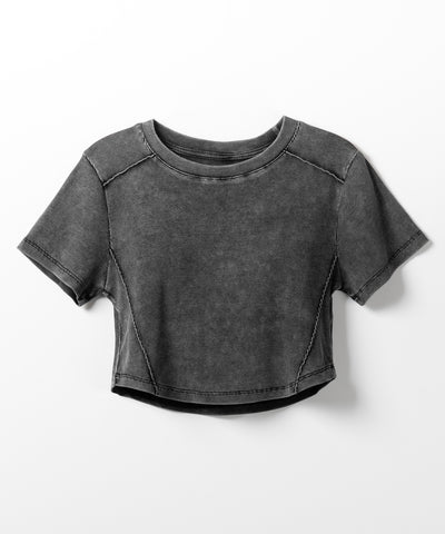 ヴィンテージショートリブＴシャツ ／ sideline vintage short lib T-shirt