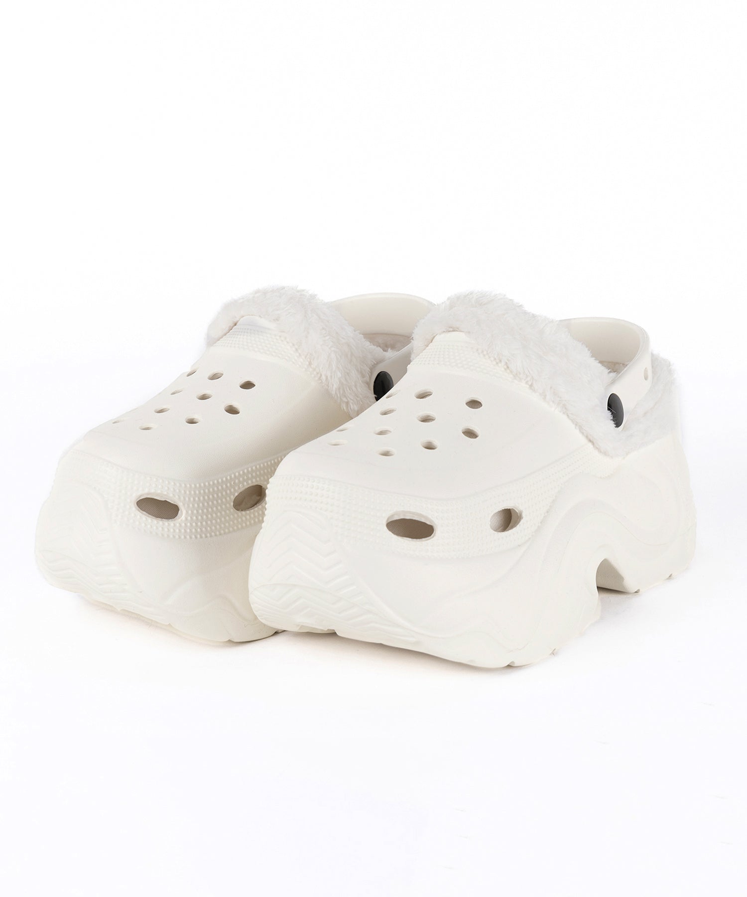 厚底スニーカーソールボアクロッグサンダル ／ platform sneaker sole boa clog sandals