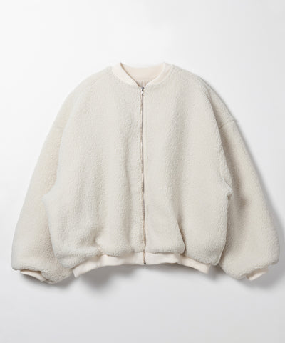 【 ３color 】ビッグシルエットボリュームボアブルゾン