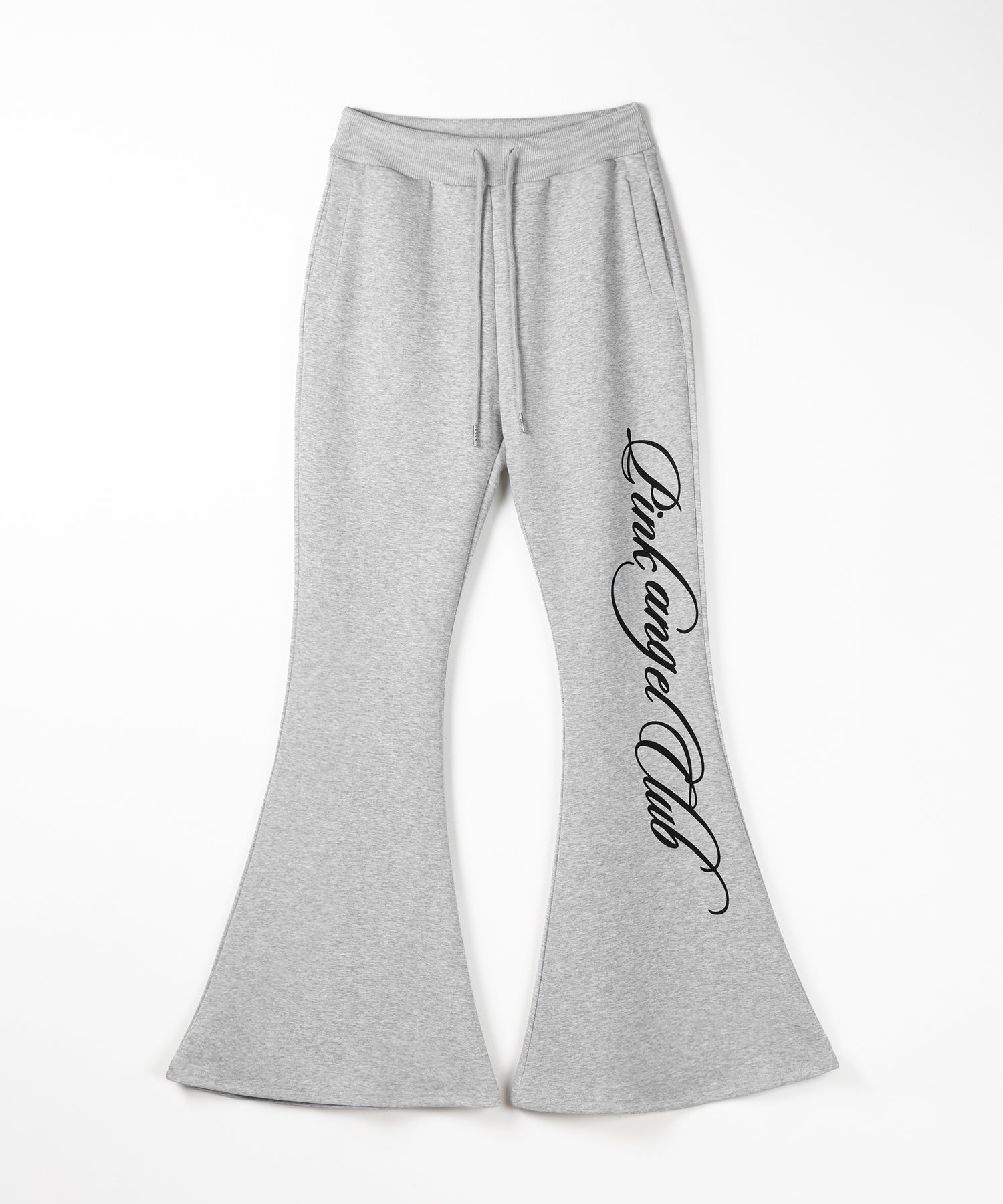 【 PINK ANGEL CLUB 】レタリングロゴスウェットフレアパンツ ／ PINK ANGEL CLUB lettering logo sweat flare pants
