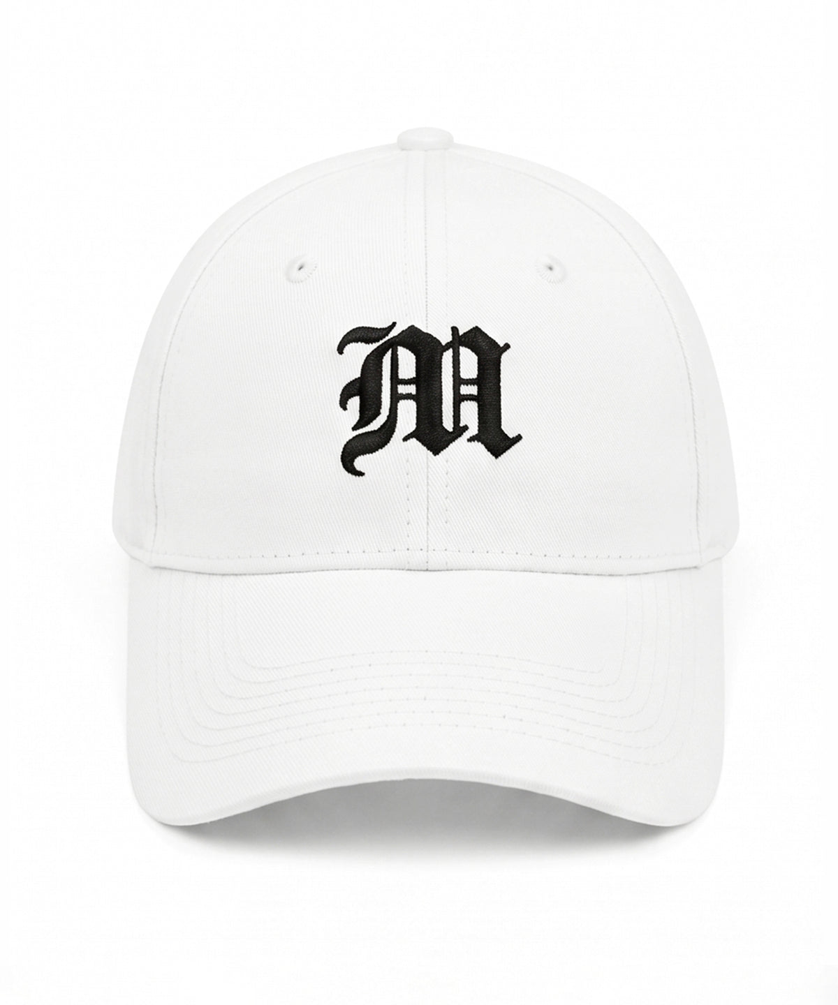 【 新色ホワイト追加！ 】M LOGO embroidery CAP ／ M LOGO 刺繍キャップ