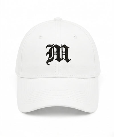 【 新色ホワイト追加！ 】M LOGO embroidery CAP ／ M LOGO 刺繍キャップ
