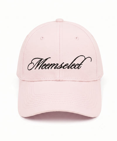 【 PINK ANGEL CLUB 】lettering LOGO embroidery CAP ／ レタリングロゴ刺繍キャップ