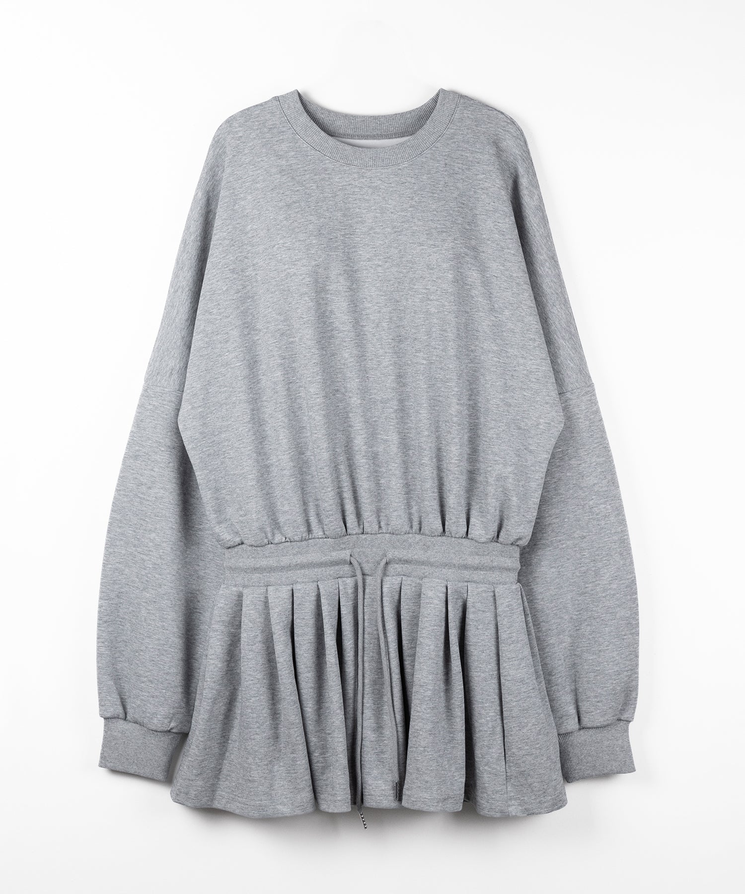 オーバースウェットフレアミニワンピース ／ over sweat flare mini onepiece