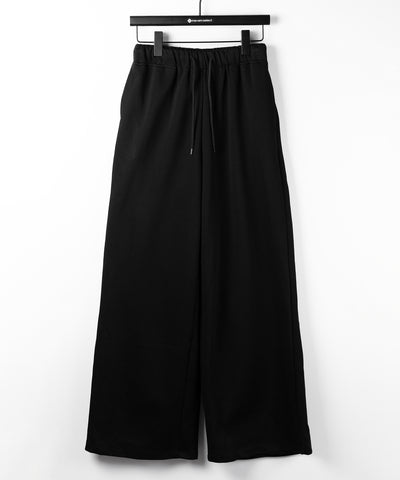 グランジロゴバックプリントスウェットワイドパンツ ／ grunge logo back print sweat wide pants