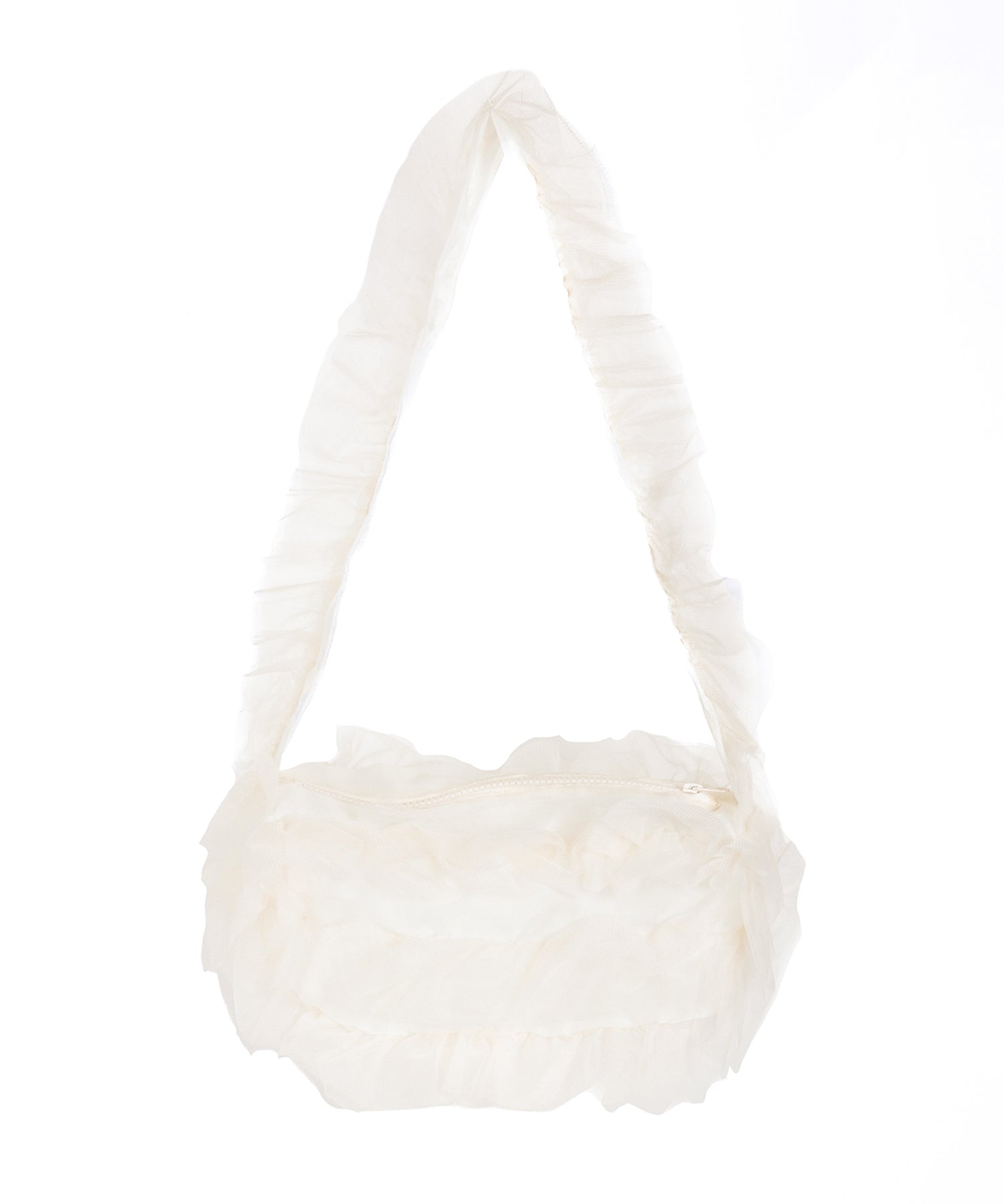 チュールフリルショルダーボディバッグ／ tulle frill shoulder body bag