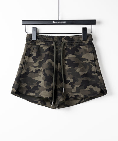 【 ２color 】ヴィンテージカモフラタイトショートパンツ ／ Vintage camouflage tight short pants