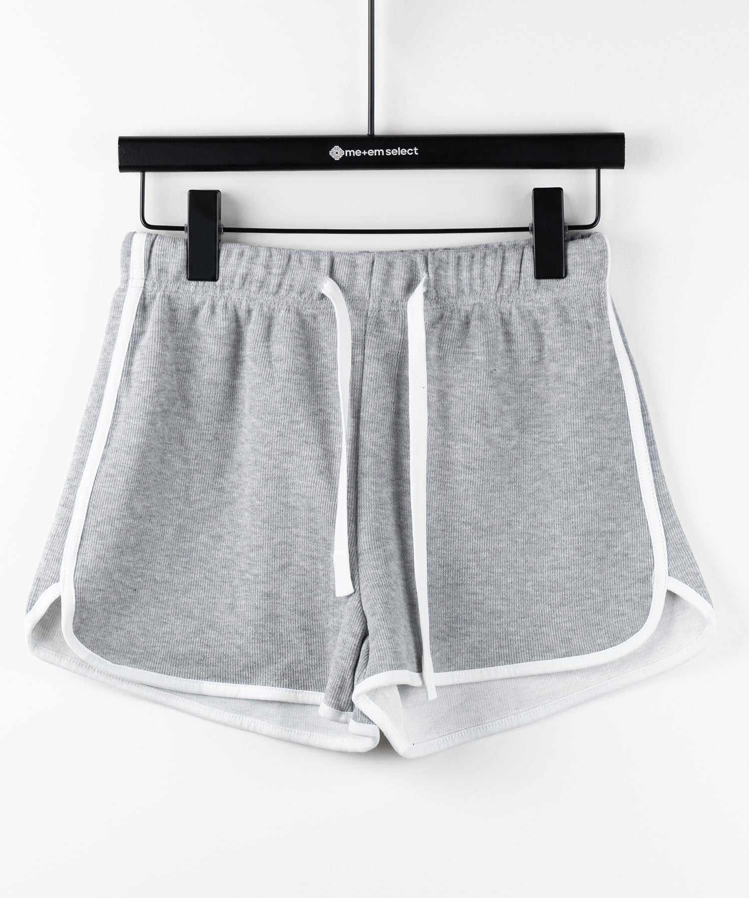 【 ３color 】サイドラインパイピングスウェットショートパンツ ／ sideline piping sweat short pants