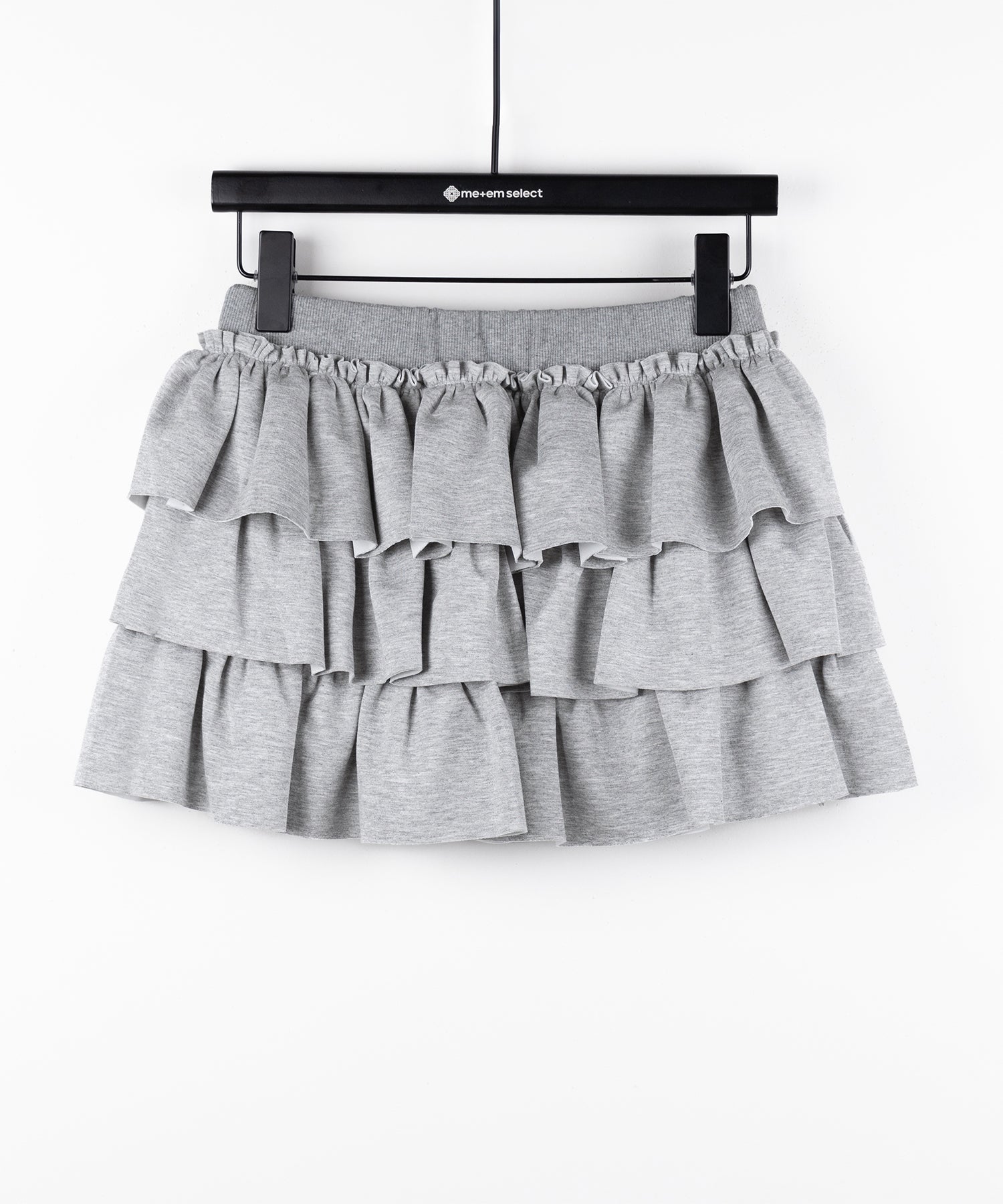 ティアードフリルカットソーミニスカート ／ tiered frill cut and sew mini skirt
