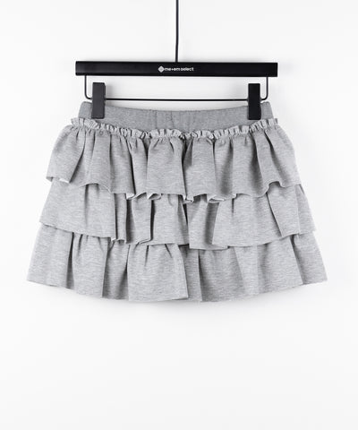 ティアードフリルカットソーミニスカート ／ tiered frill cut and sew mini skirt