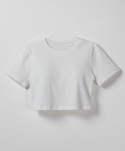 【 ３color 】BASIC ショートチビＴシャツ　／ BASIC SHORT CHIBI T-SHIRTS