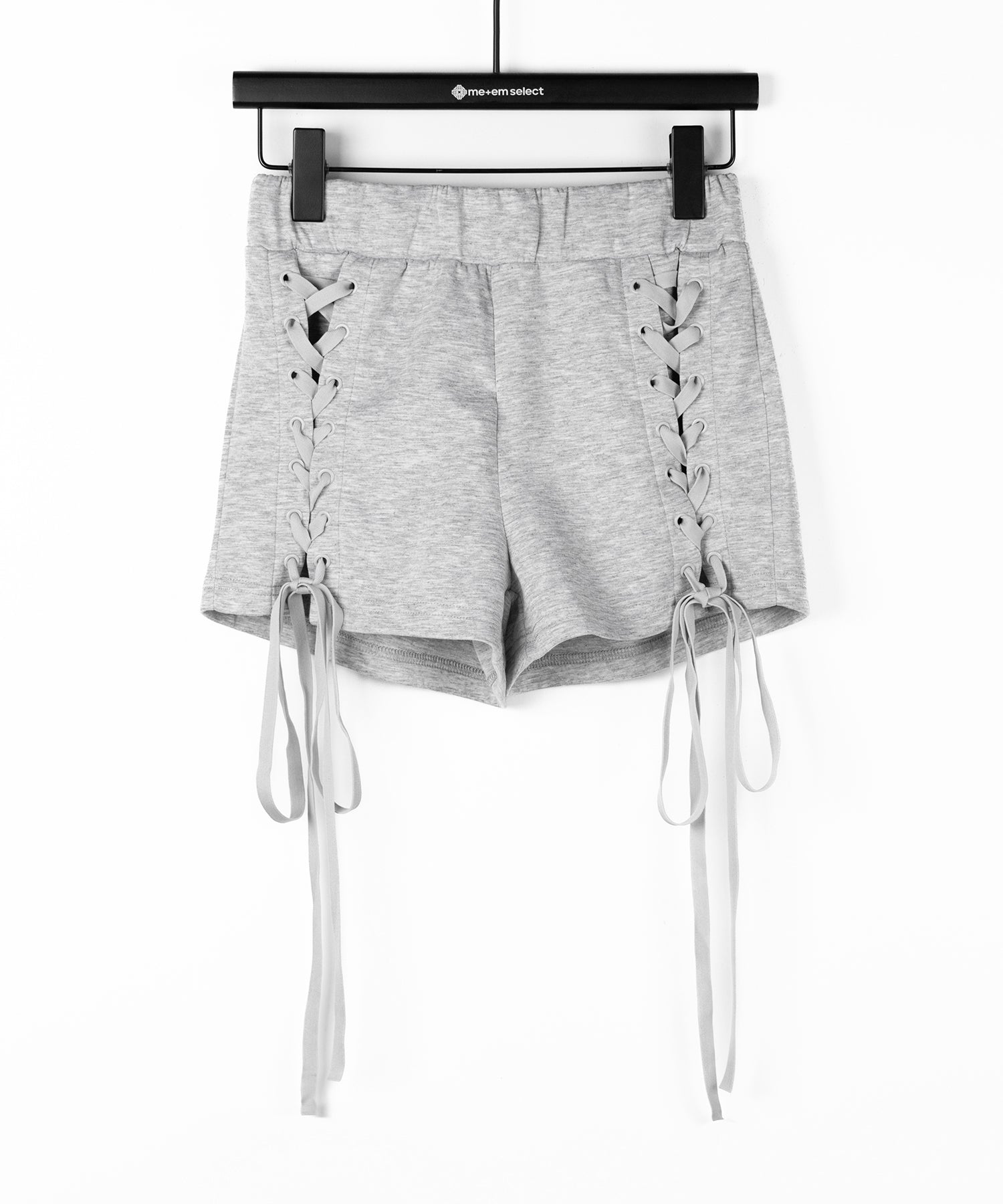 レースアップリボンショートパンツ ／ lace up ribbon short pants