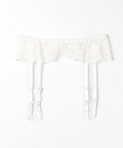 レースリボンストラップガーターベルト ／lace ribbon strap garter belt