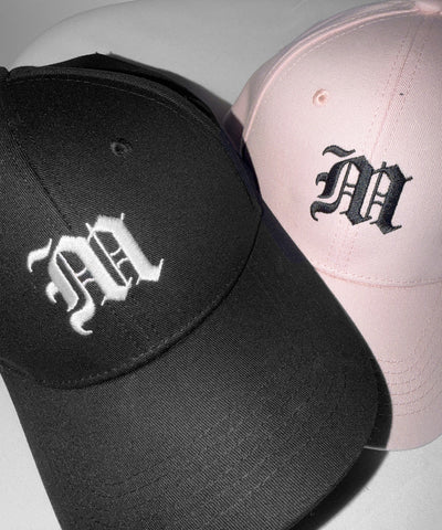 【 新色ピンク追加！ 】M LOGO embroidery CAP ／ M LOGO 刺繍キャップ