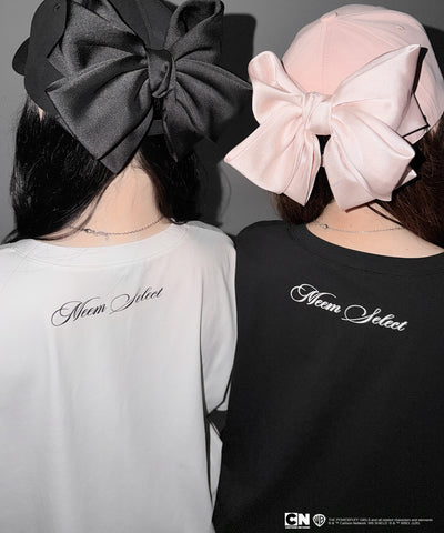 【THE POWERPUFF GIRLS】パワーパフガールズビッグプリントオーバーサイズＴシャツ / big print oversize Tee【 セットアップ着用可能 】