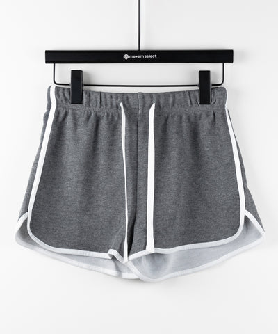 【 ３color 】サイドラインパイピングスウェットショートパンツ ／ sideline piping sweat short pants
