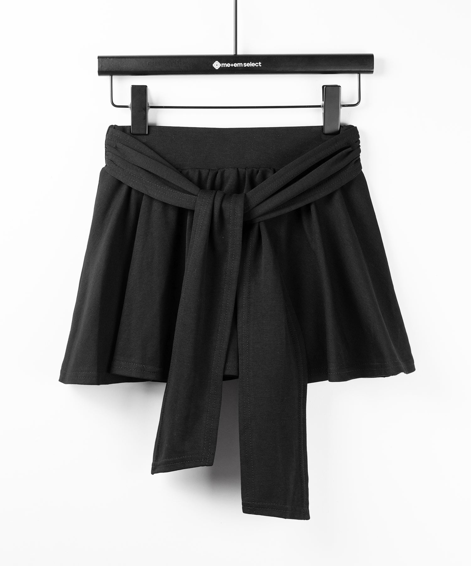 ラップレイヤードフレアミニスカパン ／ wrap layered flare mini skirt pants