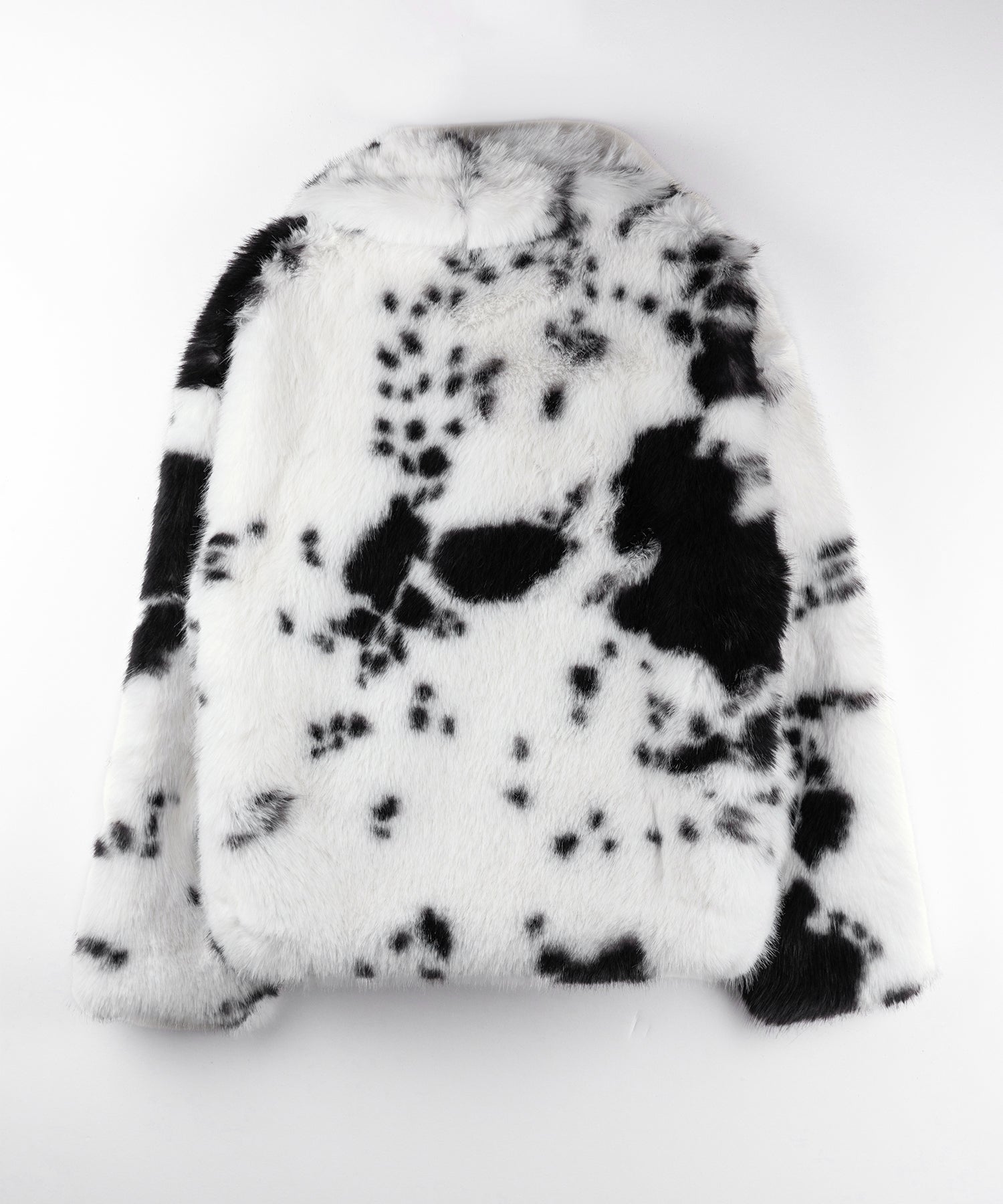 【 限定先行販売 】カウミドルフェイクファコート ／ cow middle fakefur coat