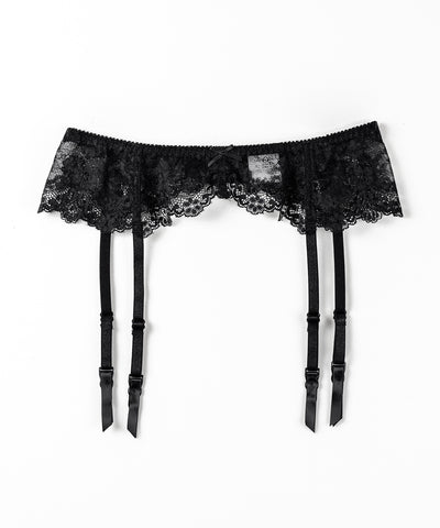 レースリボンストラップガーターベルト ／lace ribbon strap garter belt