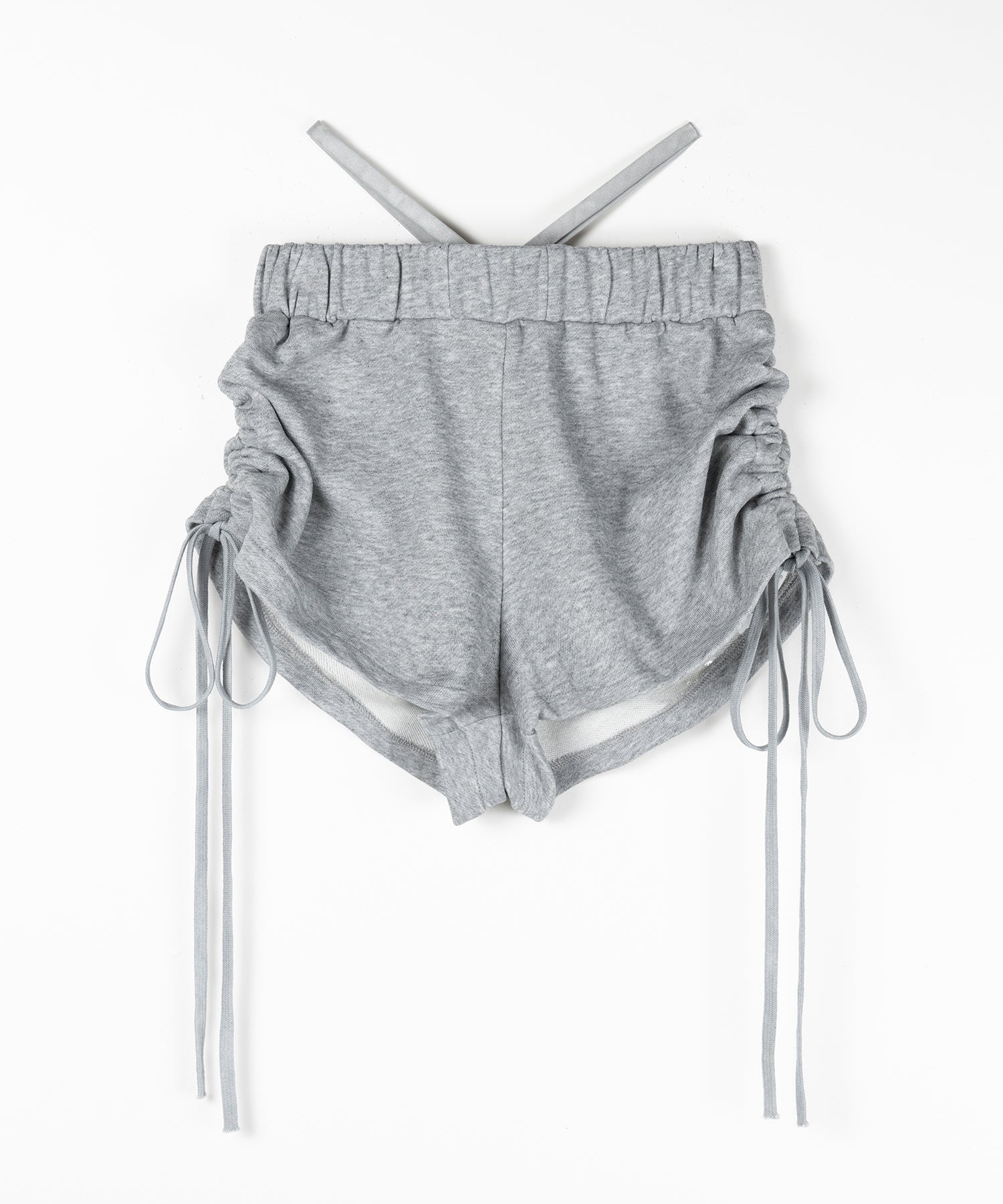 【先行販売】サイドシャーリングストリングショートパンツ