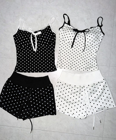 ドットスウェットショートパンツ ／ dot sweat short pants